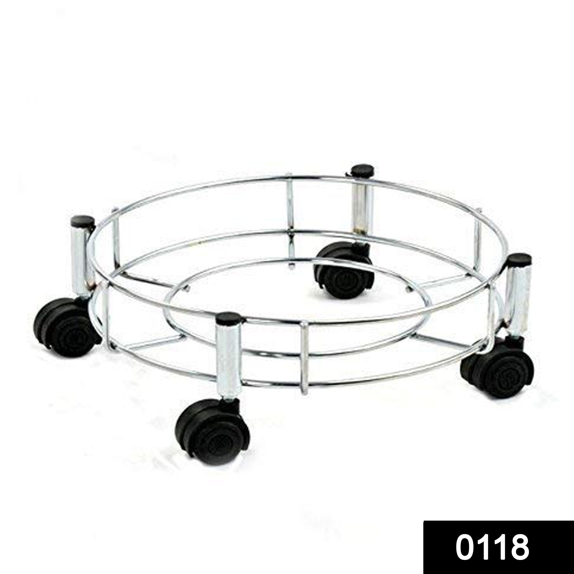 0118 Stainless Steel Gas Cylinder Trolley - SkyShopy 0118 Stainless Steel Gas Cylinder Trolley - SkyShopy